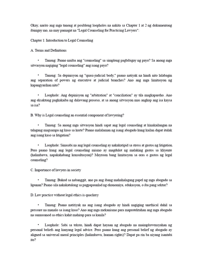 Chapter 1 and 2 q and A | PDF