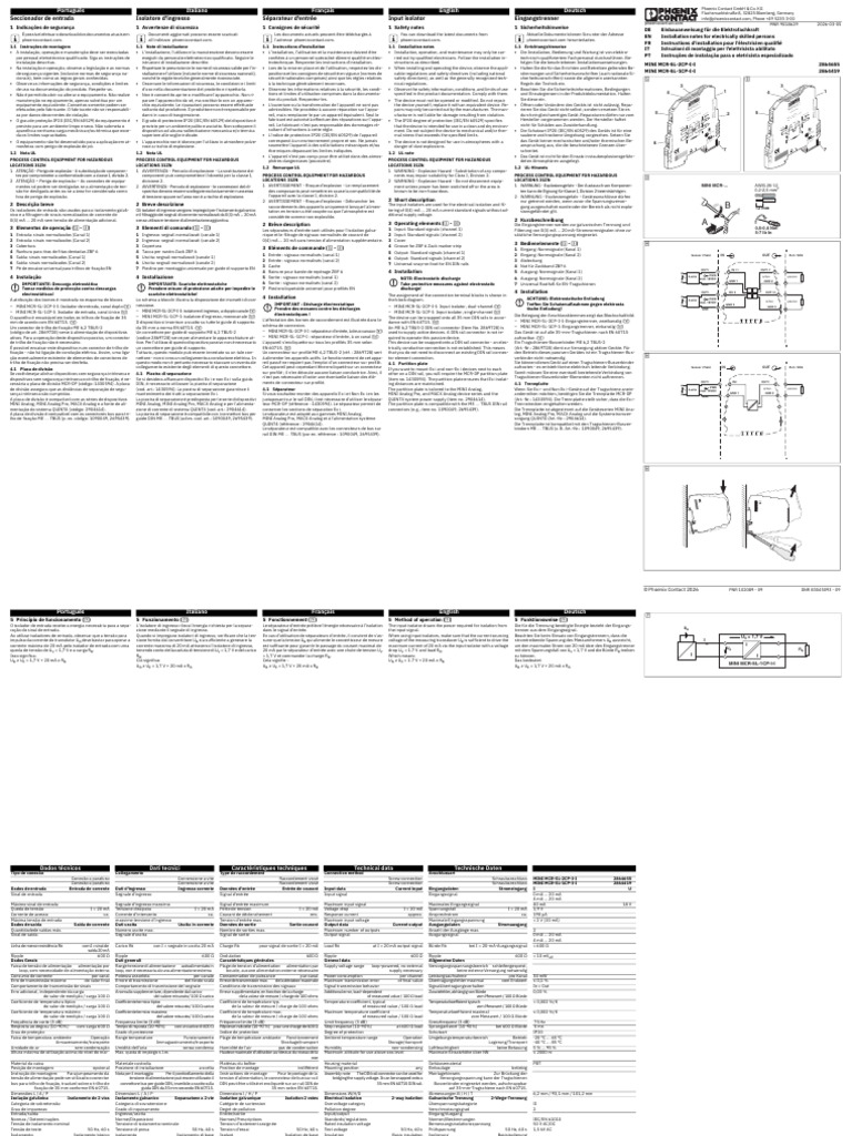 Packb Mini Mcr Sl Cp i i 9018629 Ia 09 | PDF