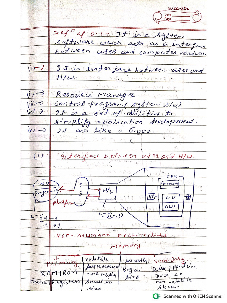 OS NOTES | PDF