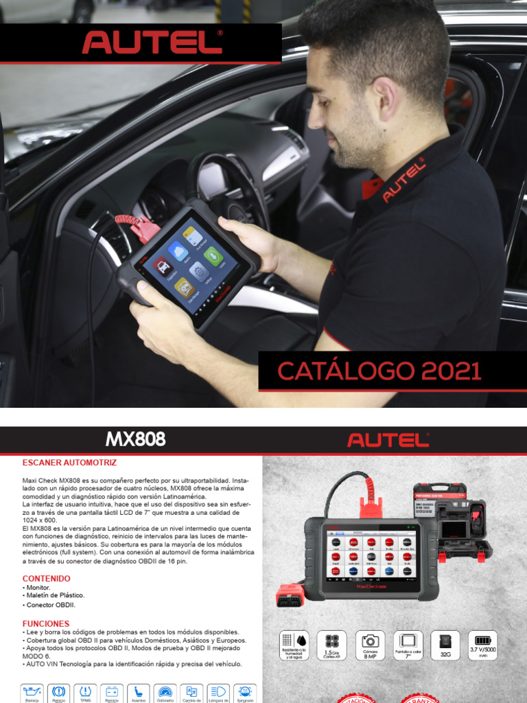 Catálogo Autel 2021 | PDF | Relé | Red eléctrica