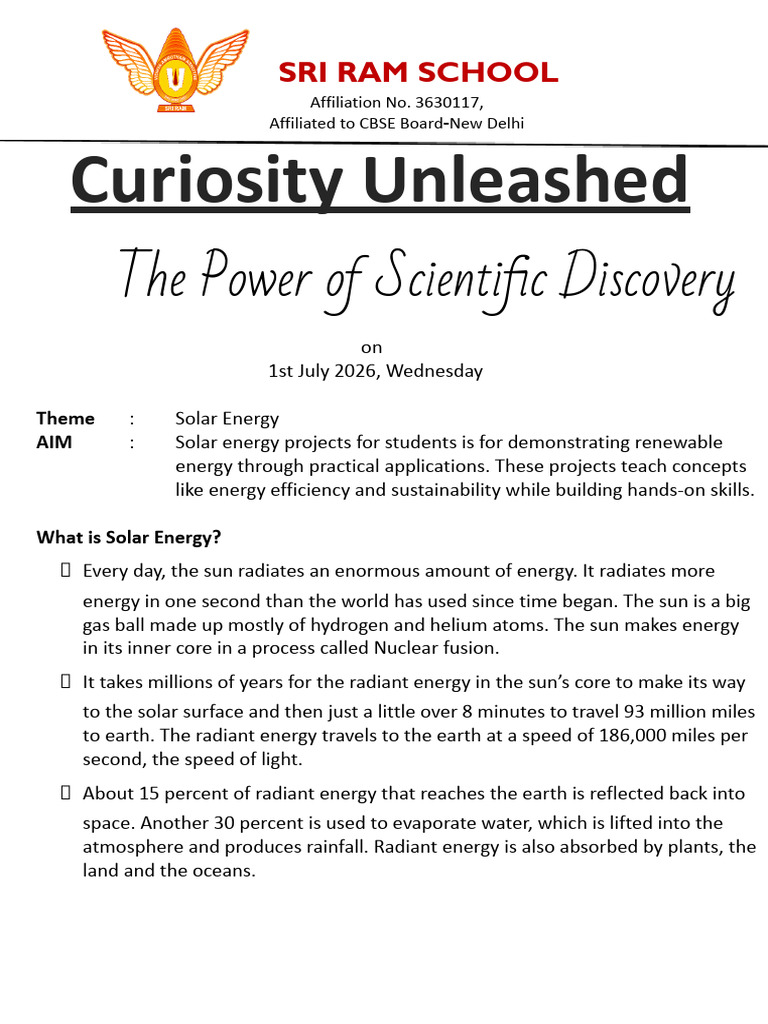 Science Fair | PDF