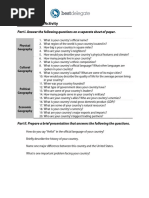 Create Your Own Country Project Guide | PDF | Map