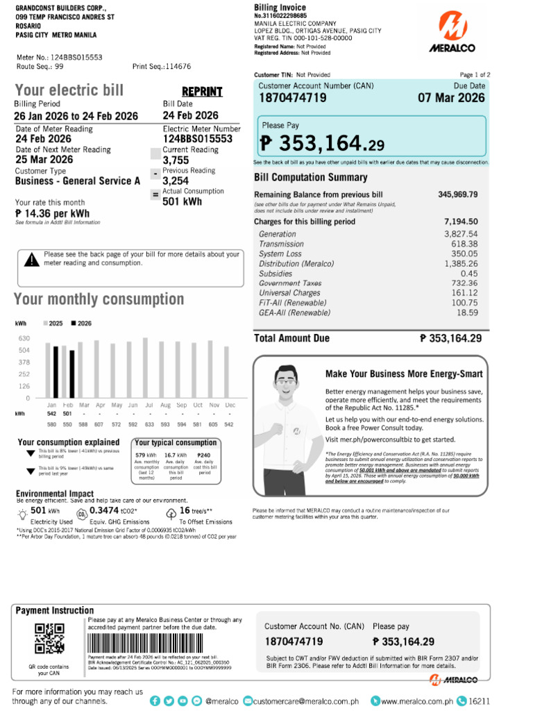 460410910101 - FEB 2026 BILL | PDF