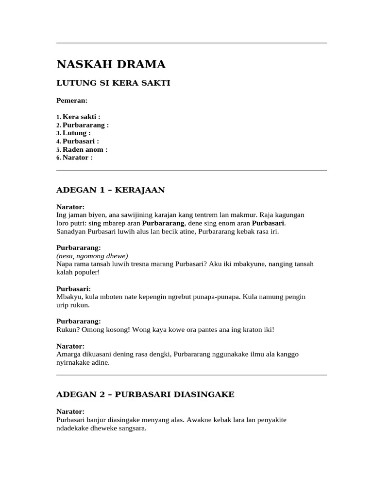 drama b.jawa kel 5 | PDF