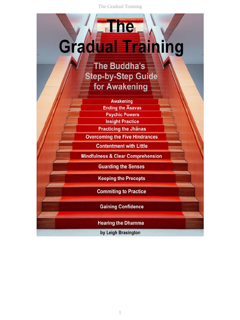 The Gradual Training - Leigh Brasington A4LP | PDF | Noble Eightfold ...