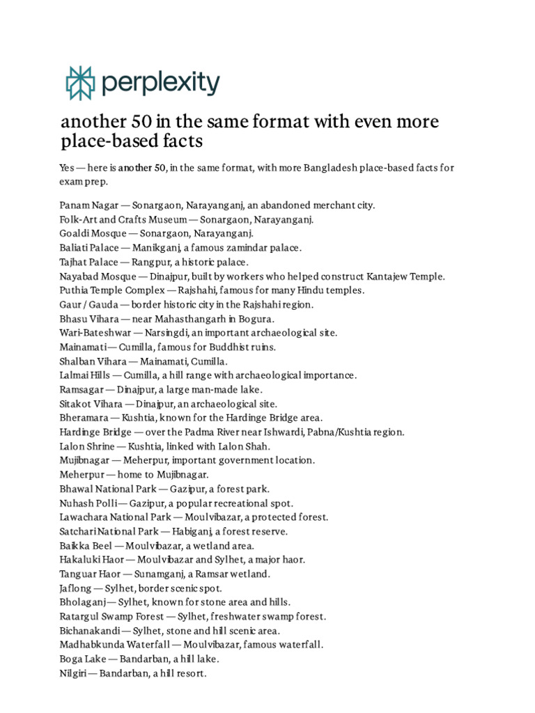 Another 50 in the Same Format With Even More Place | PDF