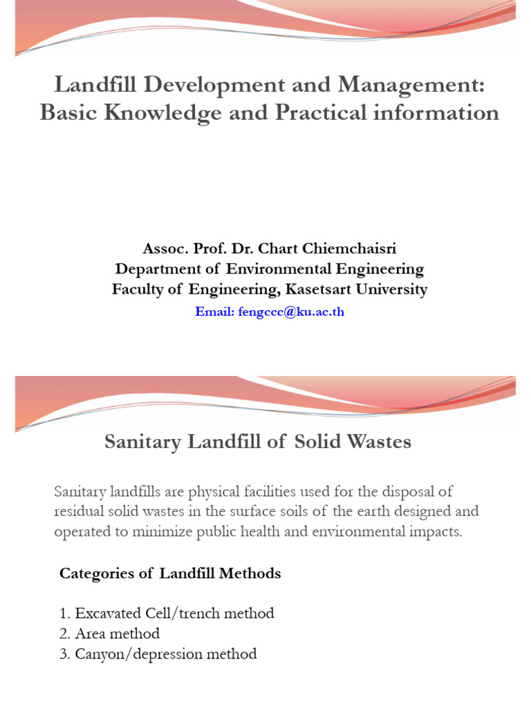 Waste to Energy Utilitization From Dumping Waste Area | PDF | Landfill ...