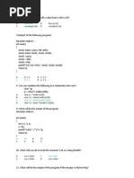 Day 2 - C Programming Test