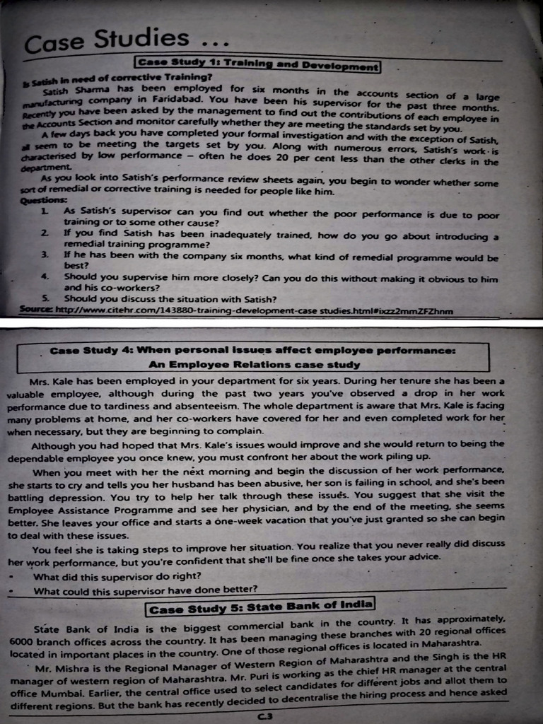 HRM Case Study | PDF | Human Resources