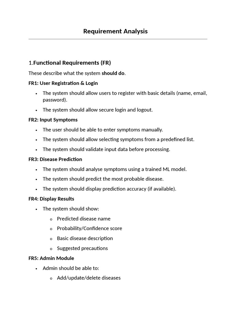 Requirement Analysis | PDF | Web Application | Cloud Computing