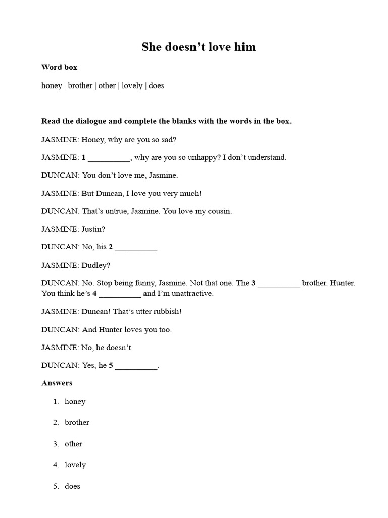 Handout Dialogue | PDF