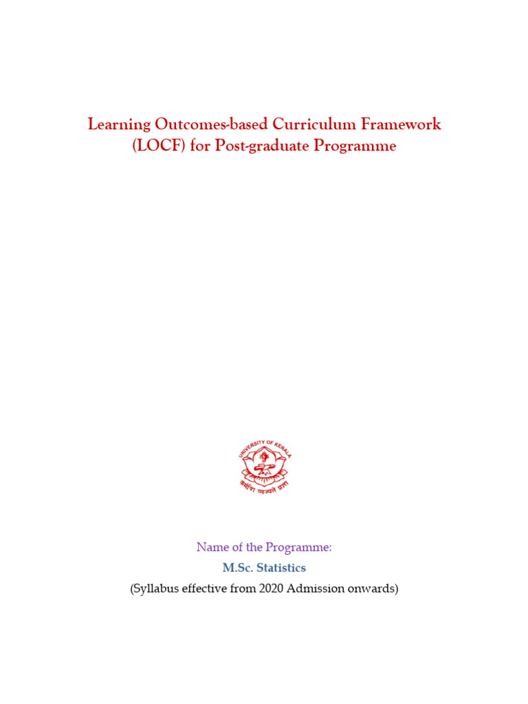 Statistics MSc | PDF | Cost Of Living | Sampling (Statistics)
