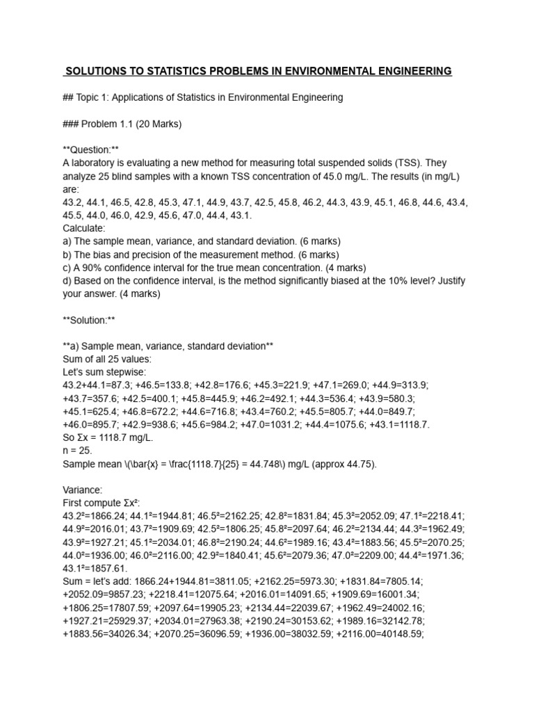 Untitled Document | PDF | Confidence Interval | Standard Deviation
