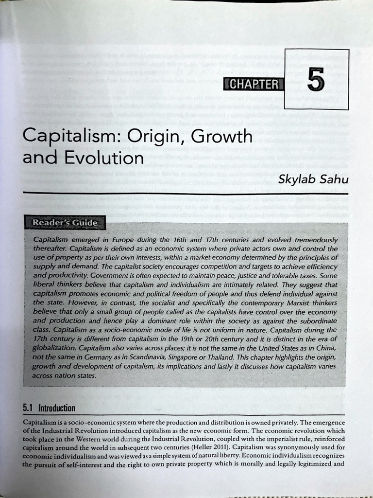 Capitalism (Concepts in Comparative Political Analysis, Socio-Economic ...