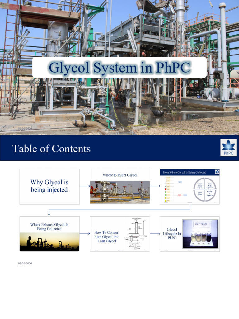 Glycol System | PDF | Distillation | Pump