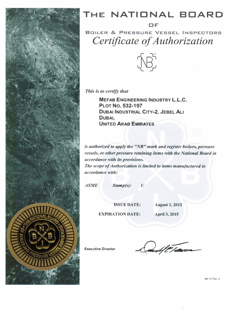 5. NB Certificate | PDF