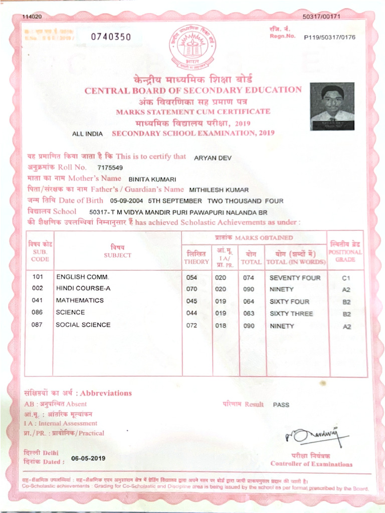 Important Documents | PDF
