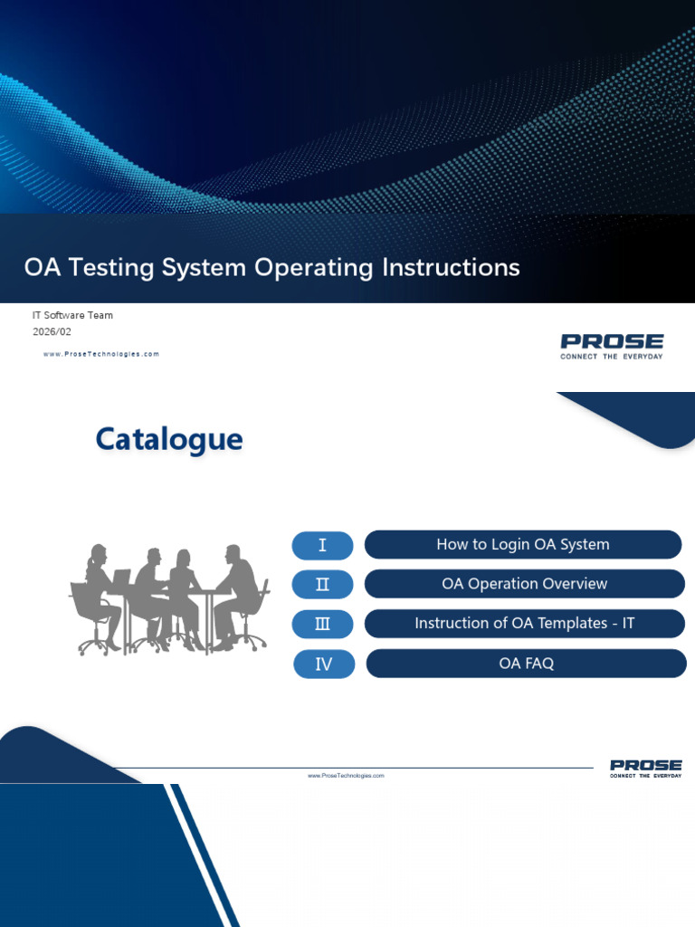 OA Testing System Operating Instructions 2026 | PDF | Internet | Cyberspace