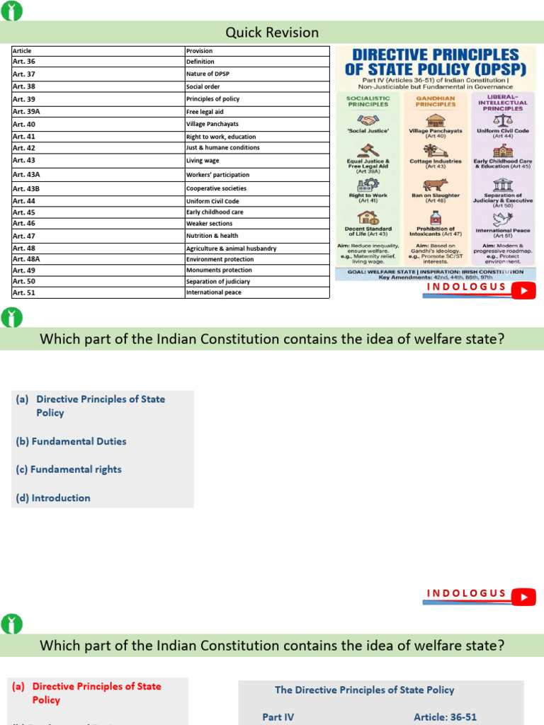 DPSP Indologus | PDF | Political Science | Justice