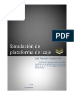 Informe de Simulación de Plataforma de Izaje