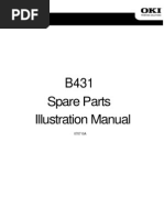 Oki B431 Spare Parts Catalog