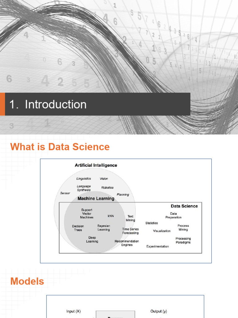 Mod 1 - Introduction To DS | PDF | Cluster Analysis | Regression Analysis