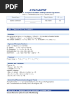 Mathematics IIA Chapter Weightage and Topics | PDF | Complex