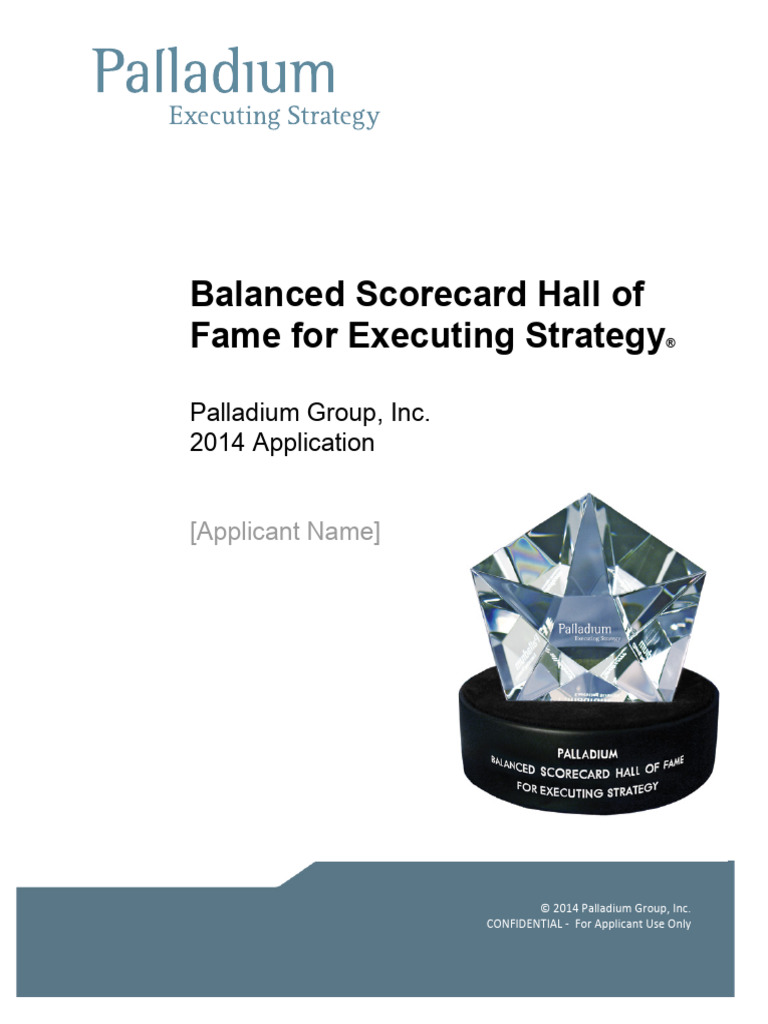 Employee Balanced Scorecard Template | PDF | Strategic Management ...