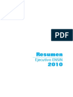 Resumen Ejecutivo ENSIN 2010