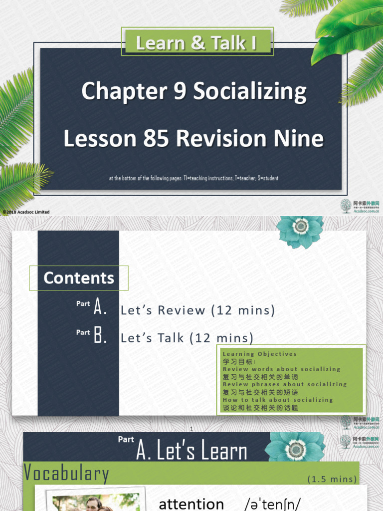 85 | PDF | Vocabulary | Linguistics