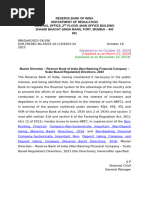 RBI Master Directions for NBFCs 2023 | PDF | Reserve Bank Of India ...