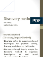 Discovery Method: Lim Ai Teng MD Haidin Bin Rubin