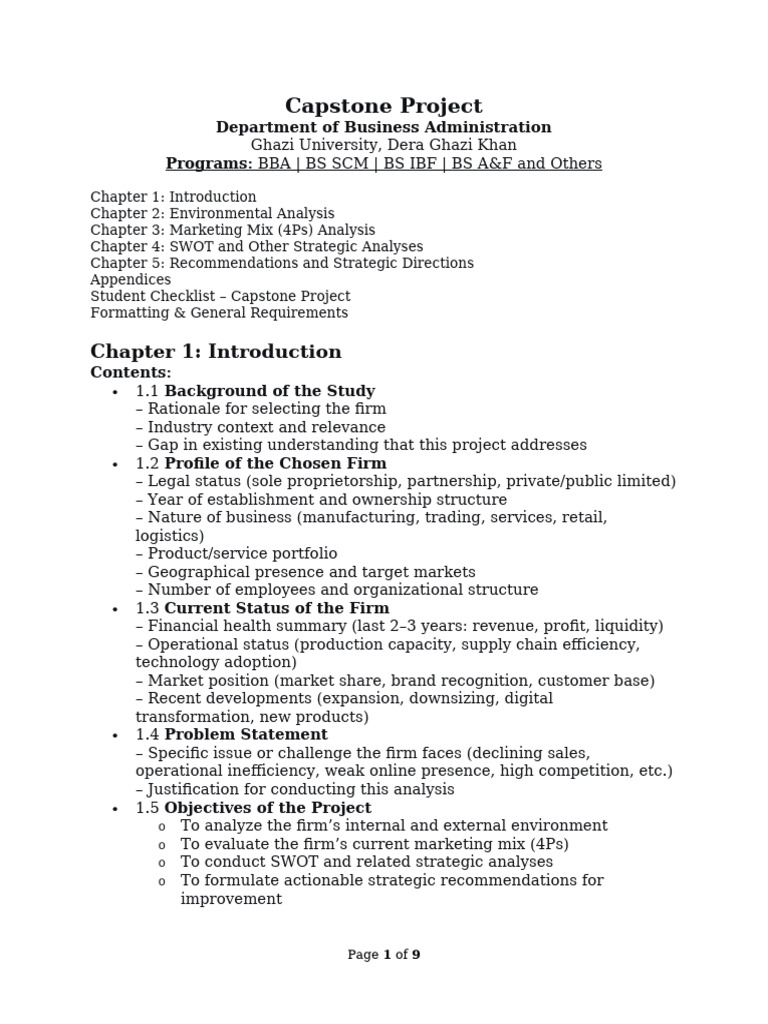 Capstone Project | PDF