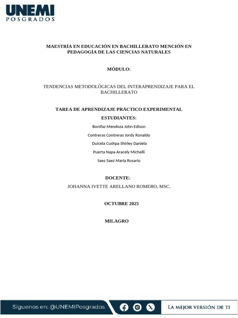 APRENDIZAJE PRACTICO EXPERIMENTAL-ESTRATEGIAS DE ORGANIZACIÓN E ...