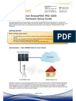 Alvarion BreezeMAX PRO 5000 Hardware Setup