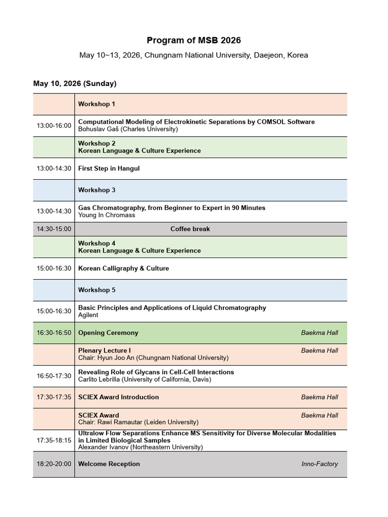 1778453830116_ell94t73y2kf_MSB_2026_Program-ver.2 | PDF | Metabolomics ...