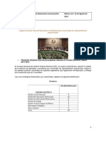 Número:250 Coordinación Nacional de Comunicación Social México, D.F. 23 de Agosto de 2012