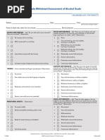 Alcohol Withdrawal Scale (AWS) Guide | PDF | Coma | Nervous System