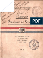 Federacion Paraguaya de Scoutismo 1938-1939