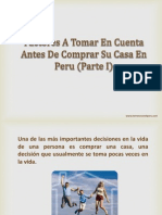 Factores A Tomar en Cuenta Antes de Comprar Su Terreno en Perú