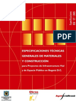 ESPECIFICACIONES IDU 2005