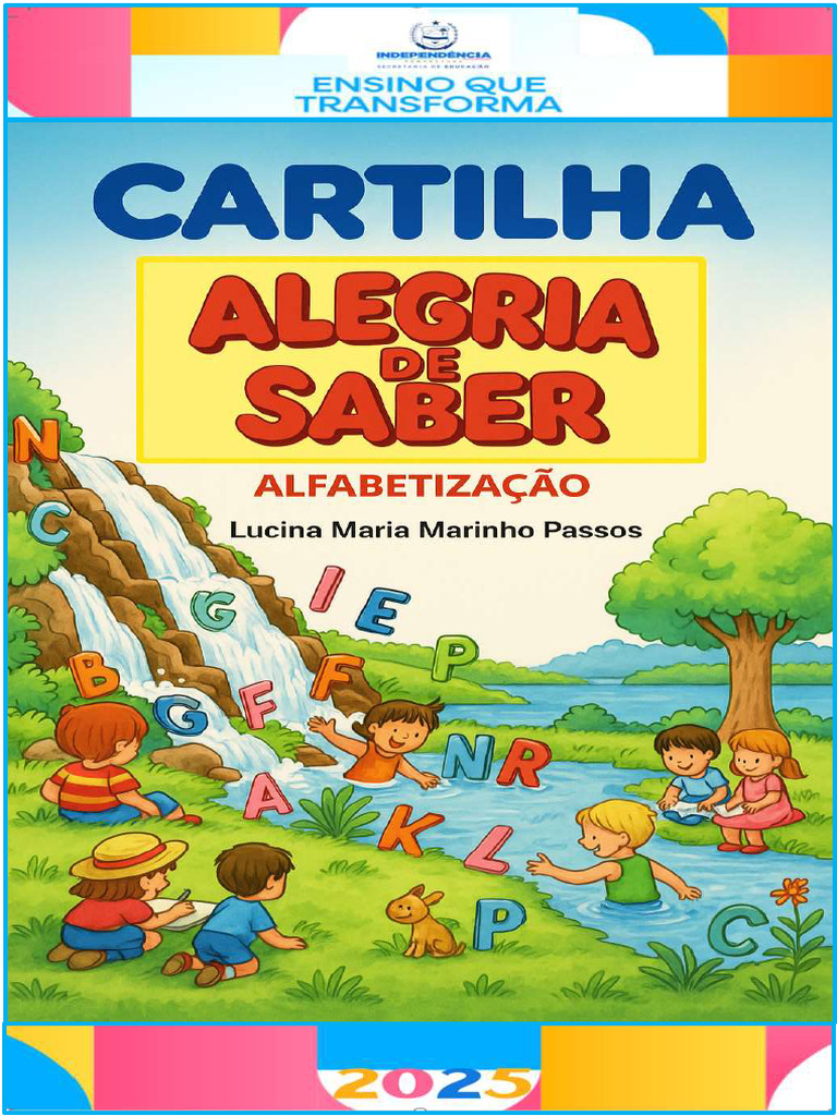 Nova Capa Cartilha Alegria Do Saber | PDF
