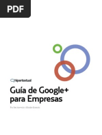 Download Gua de Google Plus para empresas - Inti Acevedo y Mariln Gonzalo 2011 by Social Media  Comunicaciones SN103846244 doc pdf