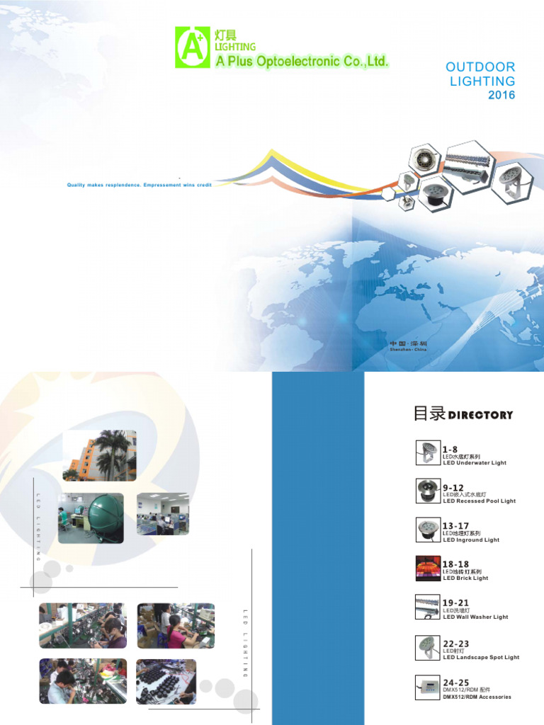 APLUS 2016 Underwater and Inground Lighting Catalogue | PDF | Rgb Color ...