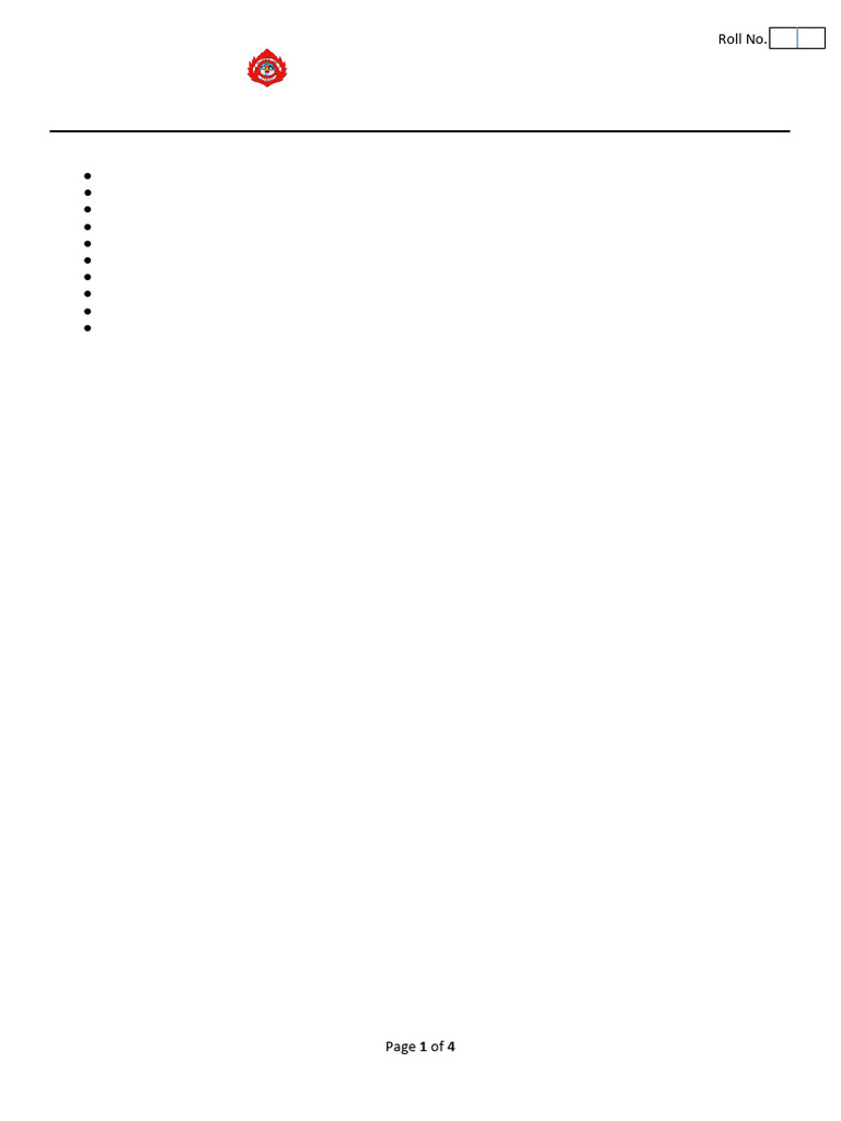 11 Computer Science Annual Test | PDF | Parameter (Computer Programming ...