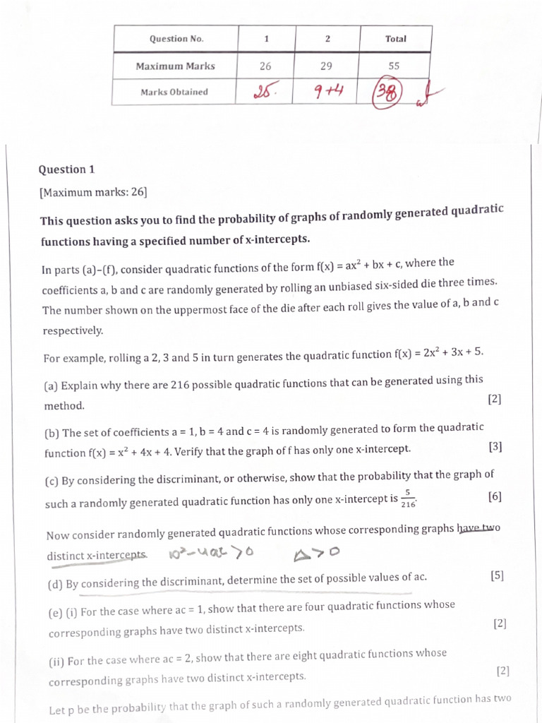 Math Eoy p3 Full | PDF