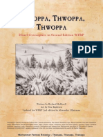 WFRP2 Classics - Thwoppa