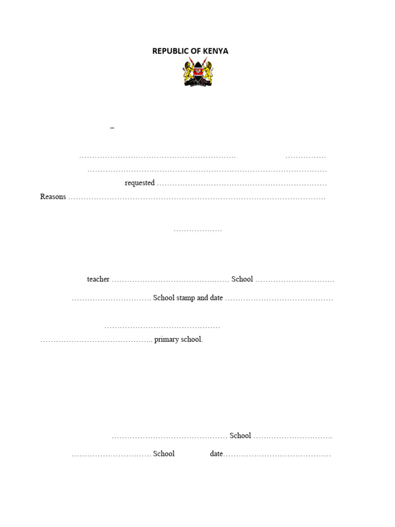 5735 Nemis Transfer Form for Primary Schools 070246 | PDF