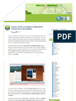 Como Crear Un Sistema Operativo Virtual Con Virtualbox