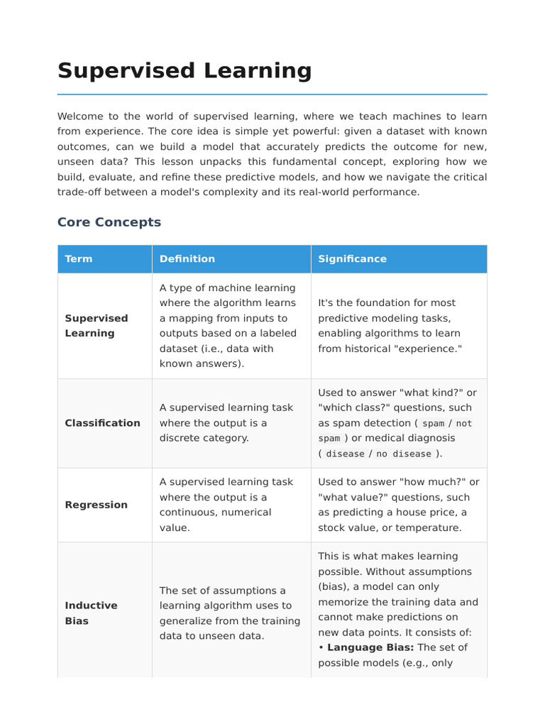 Notes W1L24 | PDF | Machine Learning | Artificial Intelligence